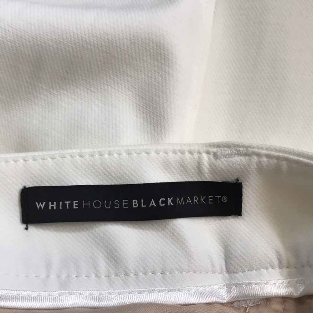 NWT WHBM White The Slim Pants - Picture 7 of 10